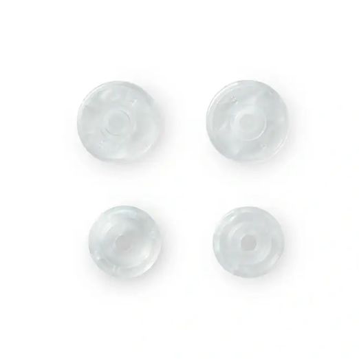 Prym Snap - Druckknöpfe - 12,4mm - transparent matt - 30 Stück