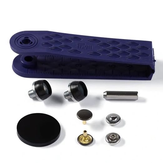 Prym Nieten - 9mm - silber/alteisen - 24 Stück