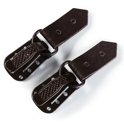 Prym Pelzhaken-Clips - braun - 2 Stück