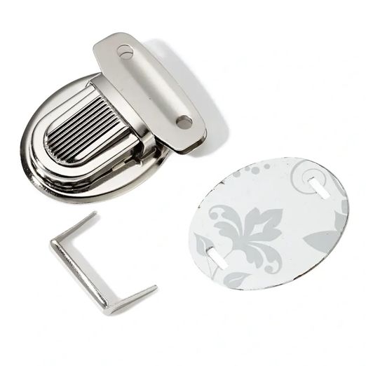Prym Attache cartable et sac - 26mm - Argenté - 1 pièce