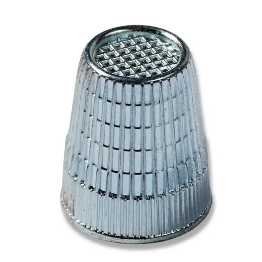 Prym Fingerhut mit Anti-Rutschkante - silber - 17mm - 1 Stück