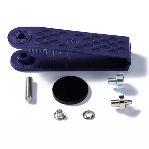 Prym Œillets 4mm Ø + Outil (embouts) - Or