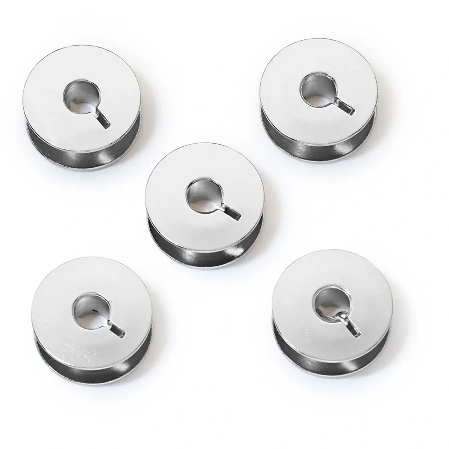Prym Nähmaschinenspulen - Stahl - kleiner Umlaufgreifer - 21,2mm - 5 Stück-0 Prym Nähmaschinenspulen - Stahl - kleiner Umlaufgreifer - 21,2mm - 5 Stück-0