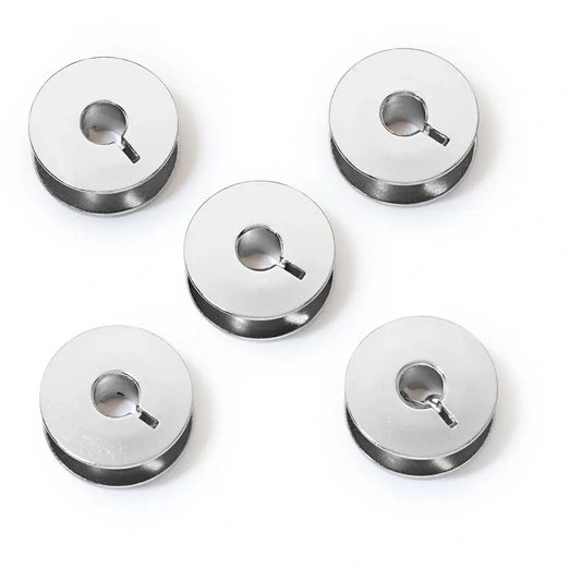 Prym Nähmaschinenspulen - Stahl - kleiner Umlaufgreifer - 21,2mm - 5 Stück Prym Nähmaschinenspulen - Stahl - kleiner Umlaufgreifer - 21,2mm - 5 Stück