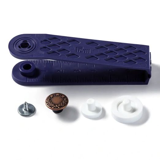 Prym Nähfrei - Jeans-Knöpfe - 14mm - altkupfer - 8 Stück