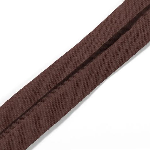 Prym Schrägband - Baumwolle - 40/20mm - 3,5m - mittelbraun Prym Schrägband - Baumwolle - 40/20mm - 3,5m - mittelbraun