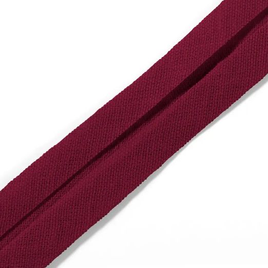 Prym Schrägband - Baumwolle - 40/20mm - 3,5m - bordeaux