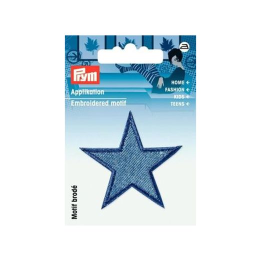 Prym Ecussons Etoiles  - Jeans - Bleu moyen - 2 pièces