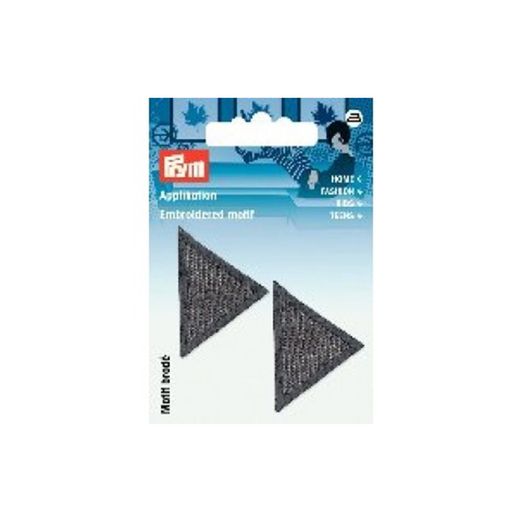 PRYM Patch - Triangle - Petit - Gris - 2 pièces