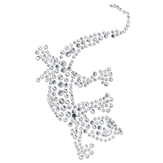 PRYM Transfert motif strass - Lézard