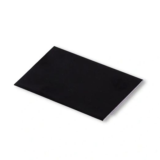PRYM Klebeflicken reflektierend - aufbügelbar - 10 x 18 cm - schwarz