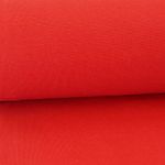 Glitzer Feinripp Bündchen Rot/Silber Glitzer Feinripp Bündchen Rot/Silber