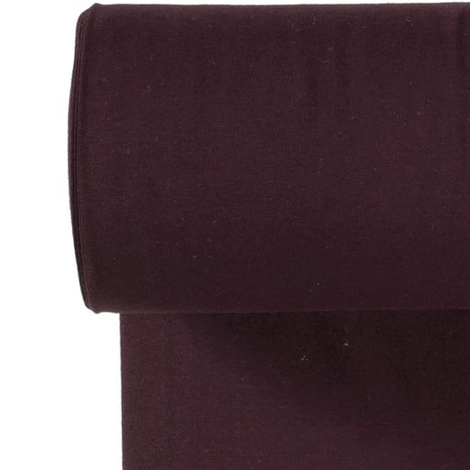 Bündchen Feinripp Renny - Uni Dunkles Bordeaux Bündchen Feinripp Renny - Uni Dunkles Bordeaux
