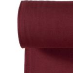 Fin ribbstickad mudd enfärgad Bordeaux