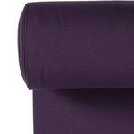 Bündchen Feinripp Renny - Uni Purpurviolett Bündchen Feinripp Renny - Uni Purpurviolett