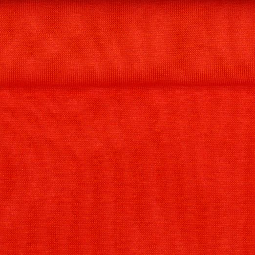 Bündchen Feinripp BIO Uni Orange Bündchen Feinripp BIO Uni Orange