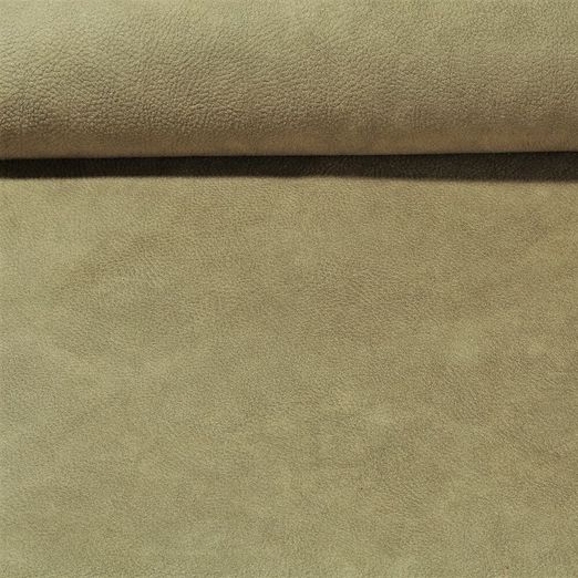 Kunstleder Microfaser Be Real - Olive
