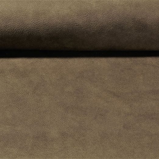 Kunstleder Microfaser Be Real - Braun
