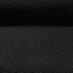 Tissu ameublement Ours - Bouclette Noir