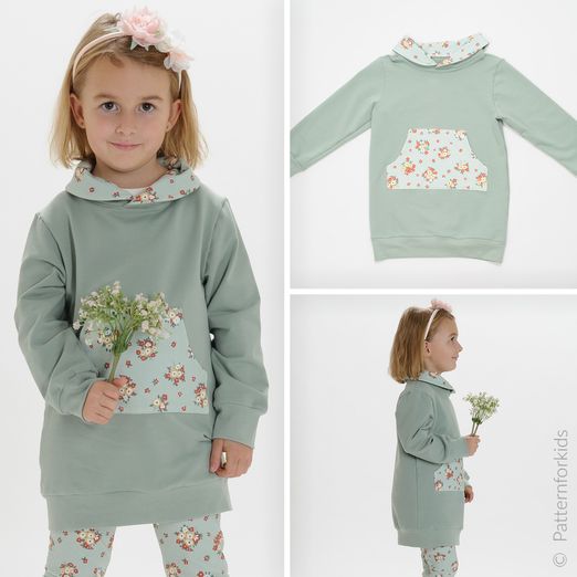 Sweatshirt Tunika - ARWEN - Schnittmuster eBook