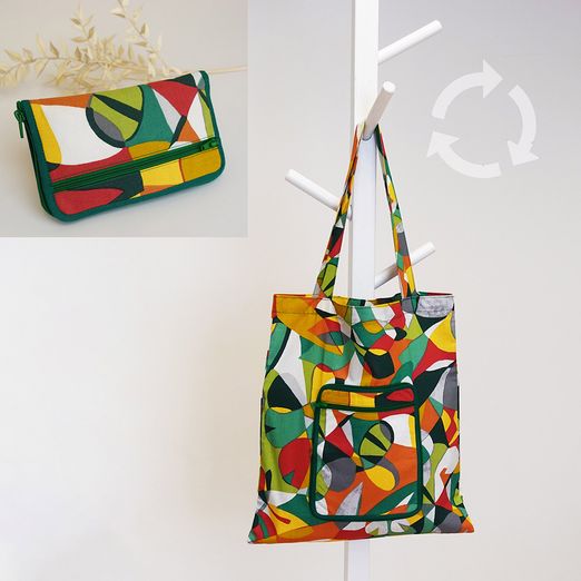 Eco-Bag avec patron gratuit *Sac star*