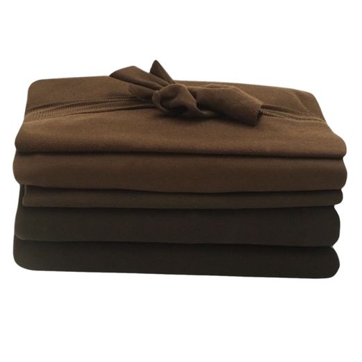 Paquet surprise - Mélange de tissus Uni - Marron - 2,5m Paquet surprise - Mélange de tissus Uni - Marron - 2,5m