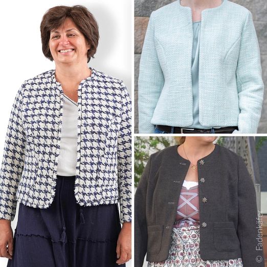Kurzjacke Damen - Schnittmuster eBook