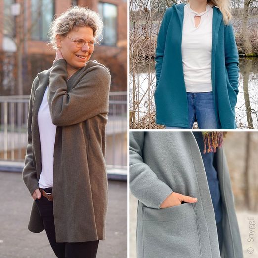 Cardigan - Strikkekram Walk - Schnittmuster eBook