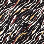 Viskose - Twill Zebra Diagonal Braun