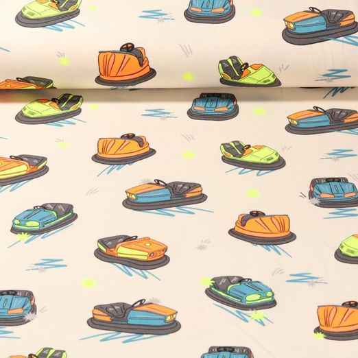Jersey - Auto-tamponneuses Vanille Fluo
