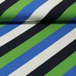 Bio Jersey - Hamburger Liebe Digitaldruck Stripemania Multi Blau Grün