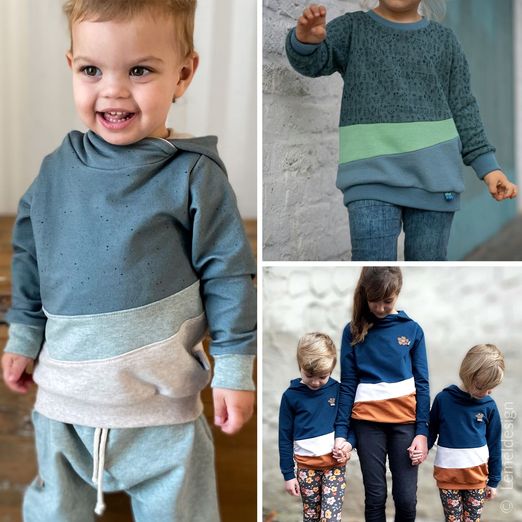 Sweater - Färg Kids - Schnittmuster eBook