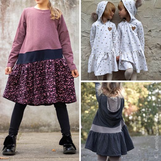 Kleid - Farve Kids - Schnittmuster eBook