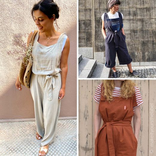 Jumpsuit Latzhose - Schnittmuster eBook