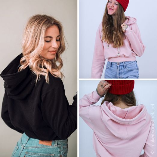 Cropped Hoodie - Schnittmuster eBook