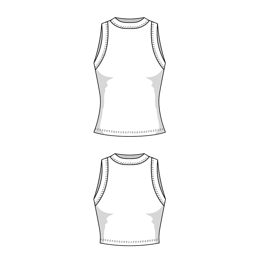 Top - The Basic Top - Schnittmuster eBook-1 Top - The Basic Top - Schnittmuster eBook-1
