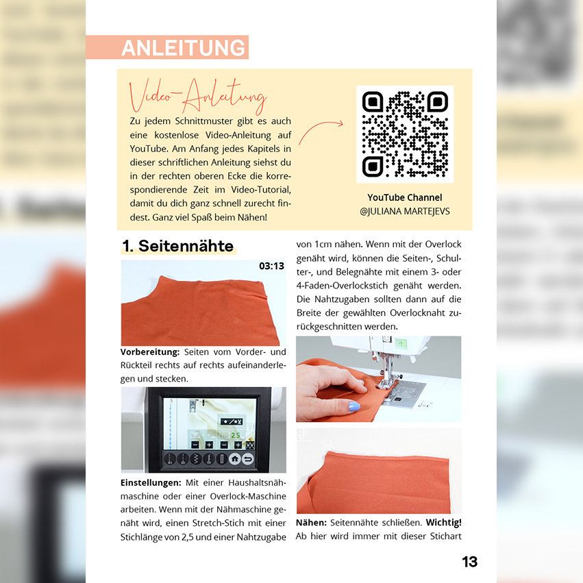 Top - The Basic Top - Schnittmuster eBook-7 Top - The Basic Top - Schnittmuster eBook-7