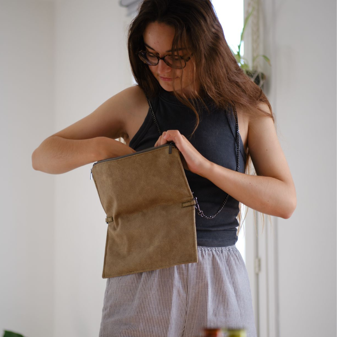 Sac à main "Olive" avec patron *Sac star*-1 Sac à main "Olive" avec patron *Sac star*-1
