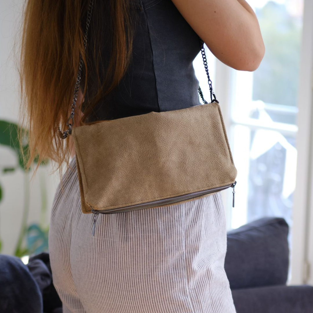 Sac à main "Olive" avec patron *Sac star*-2 Sac à main "Olive" avec patron *Sac star*-2