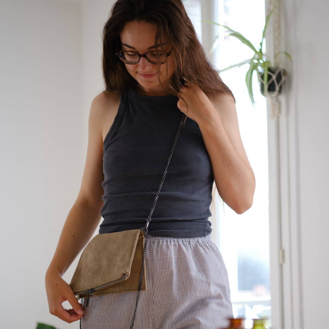 Sac à main "Olive" avec patron *Sac star*-3 Sac à main "Olive" avec patron *Sac star*-3