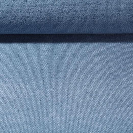 Tissu de manteau Sweat tricoté Lilian - Jeans