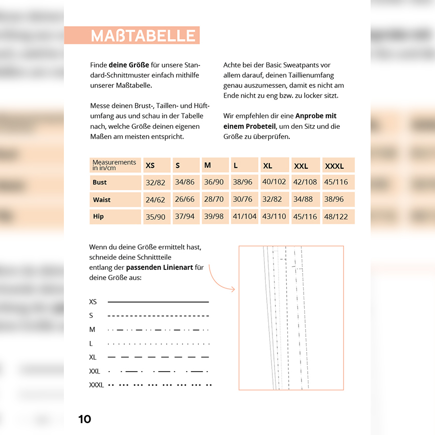 Jogginghose - The Basic Sweatpants - Schnittmuster eBook-8 Jogginghose - The Basic Sweatpants - Schnittmuster eBook-8