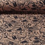 Sweat - Sports de ballon Mélange taupe Gratté