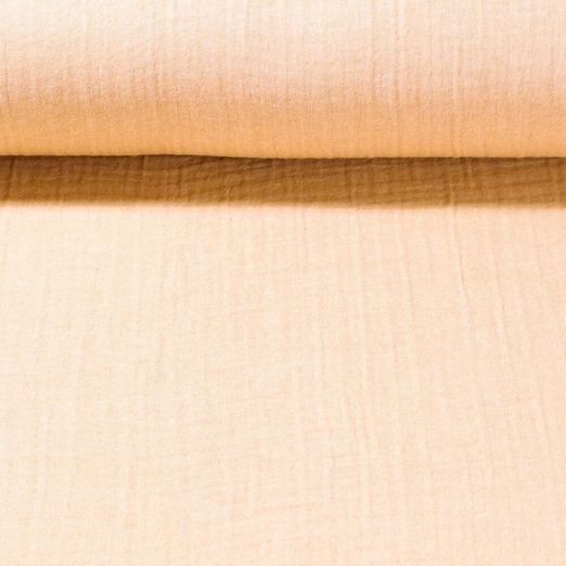 Mousseline recyclée Poldi - 4 couches Beige