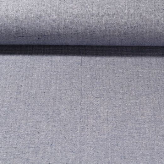 Nachhaltiger Musselin Poldi - Vierlagig Jeans