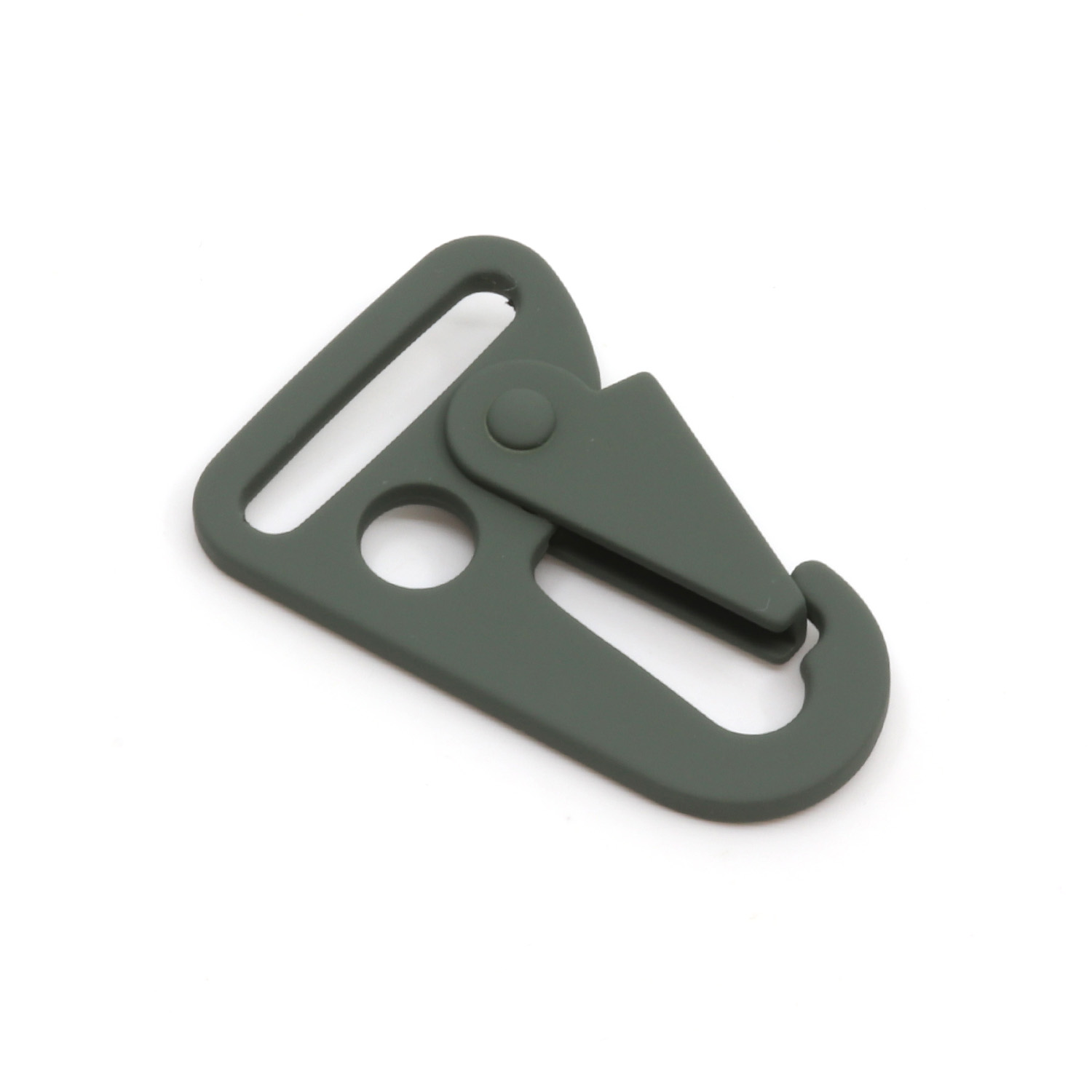 Mousqueton crochet 25mm métal Vert foncé D190-0 Mousqueton crochet 25mm métal Vert foncé D190-0