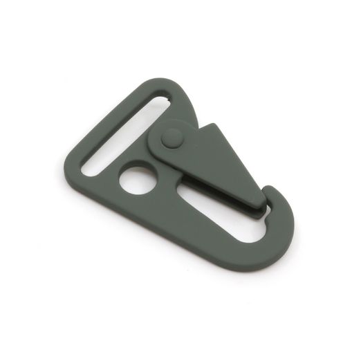 Mousqueton crochet 25mm métal Vert foncé D190 Mousqueton crochet 25mm métal Vert foncé D190