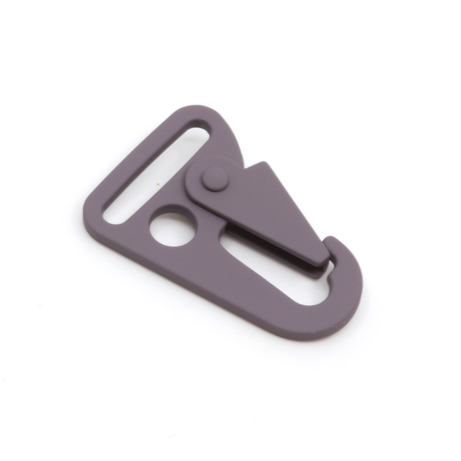 Mousqueton crochet 25mm métal Gris foncé D306-0 Mousqueton crochet 25mm métal Gris foncé D306-0