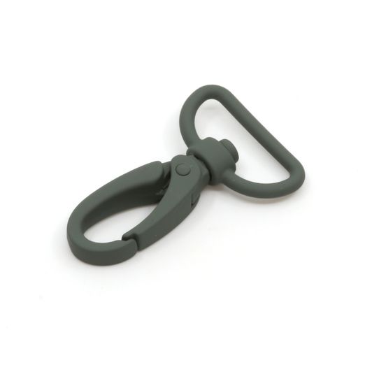 Metall Taschenkarabiner 25mm dunkelgrün D190 Metall Taschenkarabiner 25mm dunkelgrün D190