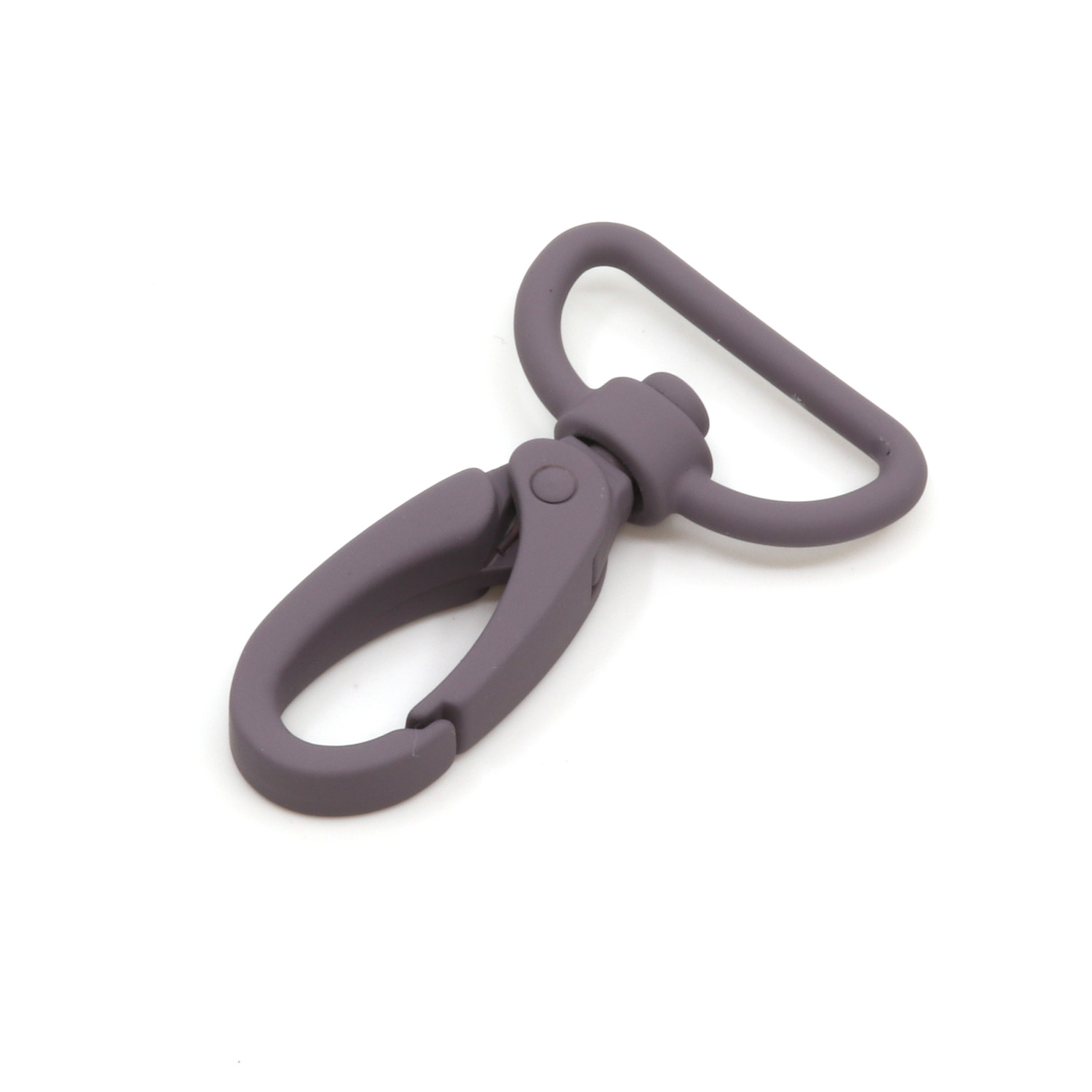 Metall Taschenkarabiner 25mm dunkelgrau D306-0 Metall Taschenkarabiner 25mm dunkelgrau D306-0